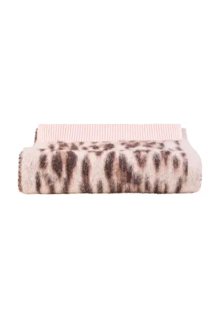 Marc Aurel - Strickschal aus Leo-Jqacquard blush - Gr. - OS