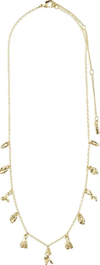 pilgrim - Charm-Halskette - Peace gold - Gr. - OS