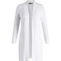 Base Level Curvy Longstrickjacke Figurumspielende, weiche Strickqualität
