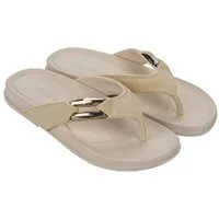 Grendha GRENDHA ESPLENDOR RAST AD - Zehentrenner / Flip Flop Zehentrenner Auffällige Metall-Applikation - bequeme Sohle