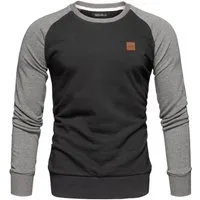 REPUBLIX Sweatshirt ADAM Herren Pullover mit Rundhalsausschnitt & Raglan-Ärmeln