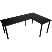 MÖBELSYSTEM Gamingtisch Großer L-förmiger Eck-Schreibtisch mit Kabelkanal (Packung, 1 Tisch), Breite 160 cm