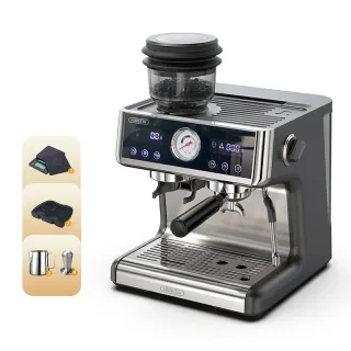 [EU Direct] HiBREW H7A Dual Boiler System Barista Pro 20Bar Bean to Espresso Cafetera Coffee Machine with Full Kit for H