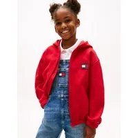 Tommy Hilfiger Kapuzensweatjacke Kinder bis 16 Jahre, mit Kapuze