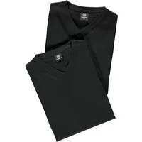 LERROS T-Shirt Doppelpack T-Shirt, V-Neck in Premium Baumwollqualität