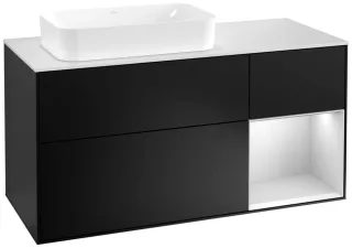 Villeroy & Boch Waschtischunterschrank Finion G28 1200x603x501mm Bel.. WT li , G281MTPD G281MTPD