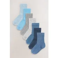 Next Kurzsocken Feinripp-Socken mit hohem Baumwollanteil, 7er-Pack (7-Paar)