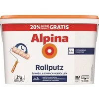 Alpina Putzgrundierung Alpina Rollputz 24 kg 0,5 mm Körnung weiß