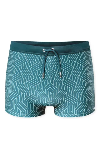 SCHIESSER - Badehose mit Bein lime - Gr. - 9