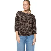 Zero 3/4-Arm-Shirt Damen mit 3/4 Arm (1-tlg) Material