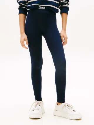 Tommy Hilfiger Leggings "LEGGINGS" für Kinder bis 16 Jahre, mit Logo-Schriftzug