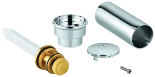 Grohe Umstellknopf 46485 f.Wanneneinlauf 3-Loch-Wannenkombination chrom, 46485000 46485000