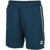 Fila Shorts Tennishose Riley (100% Polyester, atmungsaktiv) kurz dunkelblau Herren