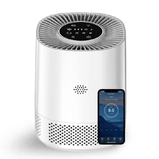 [EU Direct]NovuLife PJ06 Smart Air Purifier 3 in 1 Filter 1200 ft² Coverage 20dB Quiet Operation WiFi App Voice Control