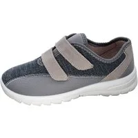 Fischer-Markenschuh Ortho Aktiv Klettschuh aus Mesh, mit Microtexfutter, Weite H, Einlegesohle herausnehmbar