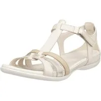Ecco Flash (weiches Leder) limestone/gold Damen Sandale