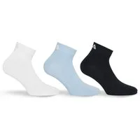 Fila Kurzsocken UNISEX INVISIBLE PLAIN SOCKS (3-Paar) mit Logostickerei