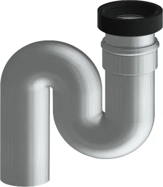 KWC Aquarotter Siphon, CAMPUS, Kunststoff, Abgang senkrecht, DN100, 2000102733 2000102733