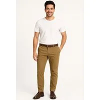 Jack & Jones PlusSize Chinohose JPSTMARCO FRANCO CHINO W BELT PLS