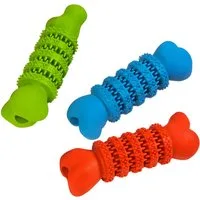 Nobby Spielknochen Hundespielzeug Dental Knochen Vollgummi