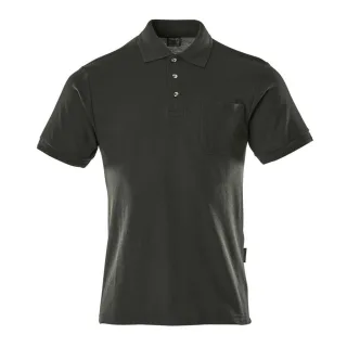 MASCOT Borneo Polo-Shirt mit Brusttasche CROSSOVER Schwarz L - 00783-260-09-L