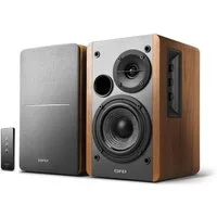 Edifier® Studio R1280T Lautsprechersystem in Echtholzgehäuse,Fernbedienung Regal-Lautsprecher (42 W, Subwoofer)