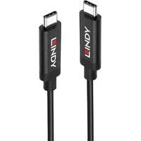 USB 3.2 Gen 2 Aktivkabel, USB-C Stecker > USB-C Stecker schwarz, 3 Meter, PD, Laden mit bis zu 60 Watt