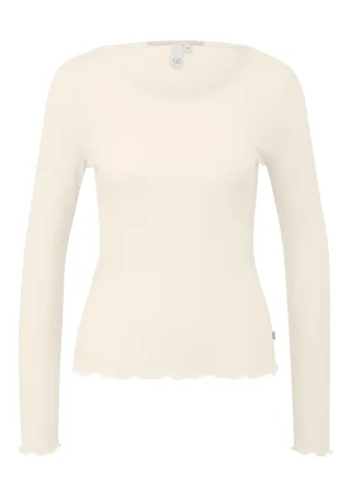 qs - T-Shirt creme - Gr. - M