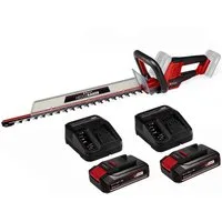 Einhell Akku-Heckenschere Heckenschere GE-CH 36/61 Li- 36V mit 2 x Akku 2.5 Ah 2 x Ladegärt 36 V