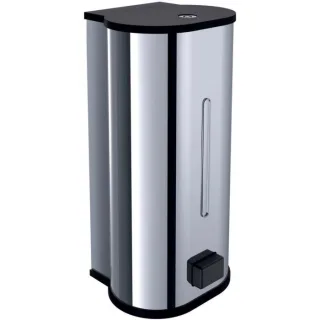 Emco Flüssigseifenspender System 2 352100104 chrom, Wandmodell, 800 ml