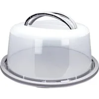 Ebaxx Kuchentransportbox Box Torten Haube Kuchen Rund Glocke Tragegriff