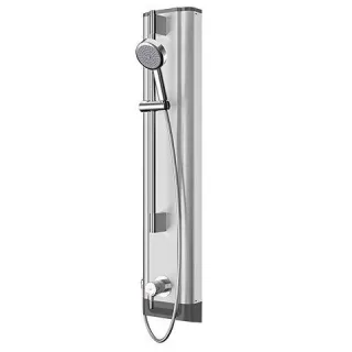 KWC Aquarotter Duschpaneel, F5, Edst., Thermostat, EHM, HB-Garnitur, Hygieneoption, 2030066542 2030066542