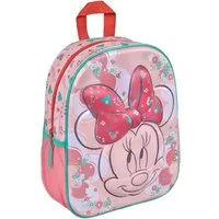 Disney Minnie Mouse Kinderrucksack 3D Kinder Rucksack – Schultasche mit großem Hauptfach