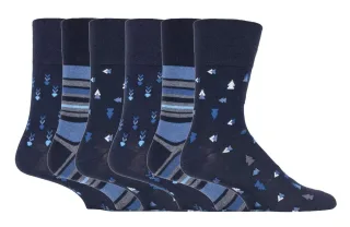 Gentle Grip - 6 Paar Herren Gentle Grip nicht elastische Socken - SOMRJ577