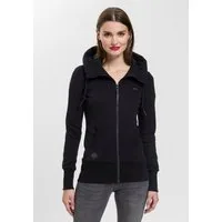 Ragwear Sweatjacke NESKA ZIP O mit Reißverschluss, aus Baumwolle und Polyester, normale Passform