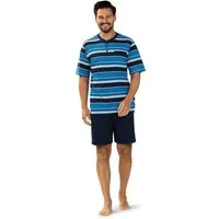 Comte Shorty Lunar Lounge (Set, 2 tlg., 2-teilig) Herren Pyjama kurz Shorty Kurzarm Baumwolle geknöpft große Größen