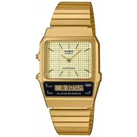 CASIO VINTAGE Chronograph AQ-800EG-9AEF, Quarzuhr, Armbanduhr, Damenuhr,Herrenuhr,Digitaluhr,Edelstahlarmband