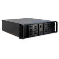 3U-3098-S, Server-Gehäuse schwarz, 3 Höheneinheiten