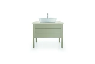 Duravit Luv Konsolenwaschtischunterbau bodenstehend Taupe Seidenmatt 938x570x743 mm - LU956906060 LU956906060