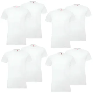 8 er Pack Levis 200SF Crew T-Shirt Men Herren Unterhemd Rundhals