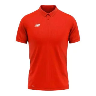 New Balance - Poloshirt für Herren, Athletisch, Regulär (Rot)