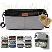 BambiniWelt by Rafael K. Wickeltasche Wickeltasche ORGANIZER Kinderwagen Buggy Babytasche mit Getränkehalter