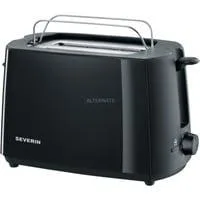 Automatik-Toaster AT 2287 schwarz, 700 Watt, für 2 Scheiben Toast