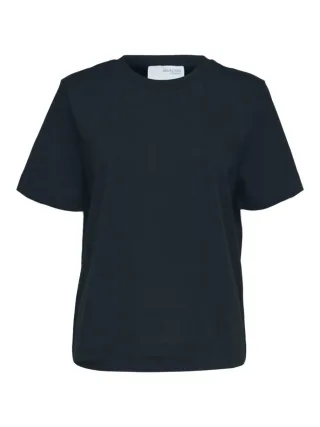 Selected - T-Shirt blau - Gr. - XXL