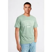 Champion T-Shirt COLLEGE Relax Fit Crewneck T-Shirt Kurzarm, mit Rundhalsausschnitt, aus Baumwolle