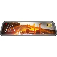 WOLFBOX Super-Nachtsicht Spiegel Dashcam (mit Vertikales Schwenken & Spiegelschwenken, mit 32 GB-Karte, GPS, 24-Stunden-Überwachung)