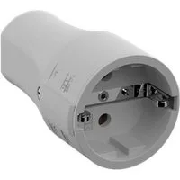 Bachmann Schutzkontaktkupplung CEE 7/3 16A/250VAC Stromadapter zu Schutzkontakt, CEE 7/3, Typ-F, Montage, 960.303