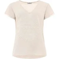 Zwillingsherz T-Shirt Damen T-Shirt Positive Mind in verschiedenen Farben Aufdruck Positive Mind