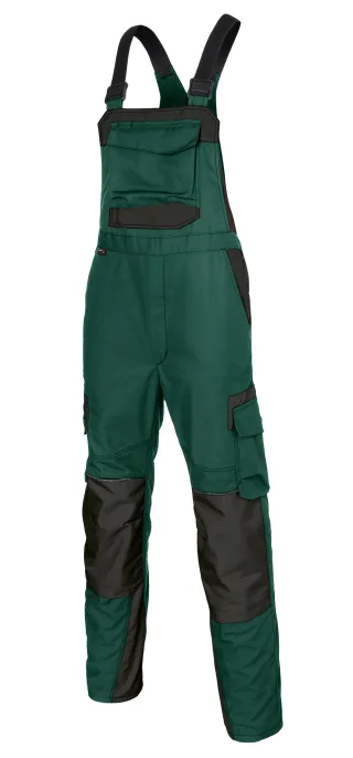 KÜBLER INNOVATIQ Latzhose moosgrün/schwarz 118 - 3230 5370-6599-118