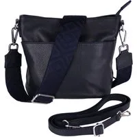 MIRROSI Umhängetasche Damen, Crossbody Bag, Echtleder Made in Italy (1 Tasche 2 Gurte oder Basic Version 1 Tasche 1 Gurt), 24x18x12cm (BXHXT)